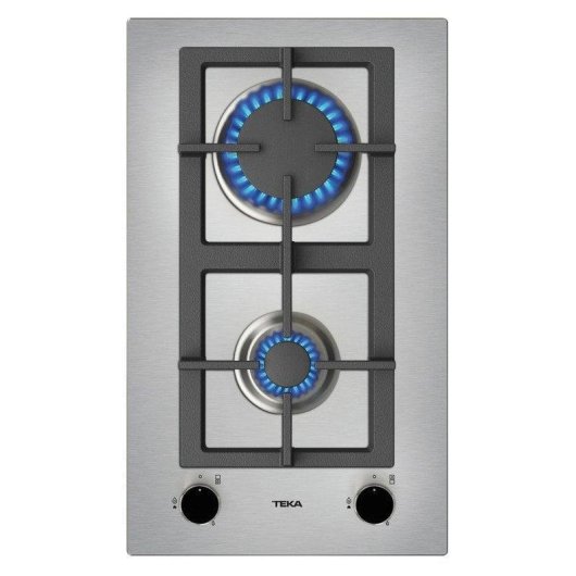 Plaque gaz Teka EFX 30.1 2G AI AL IC 2 zones 30 cm inox