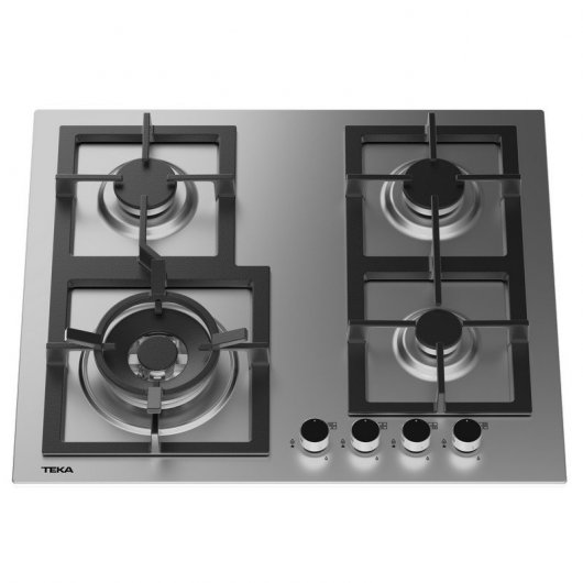 Teka EFX 60.1 4G AI AL DR CI Placa de Gas 4 Zonas 60cm Acero Inoxidable