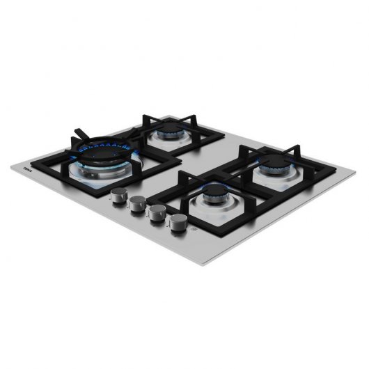 Teka EFX 60.1 4G AI AL DR CI Placa de Gas 4 Zonas 60cm Acero Inoxidable