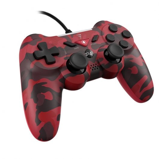 Controller VoltEdge CX40 mimetico rosso per PS4/PS3/PC