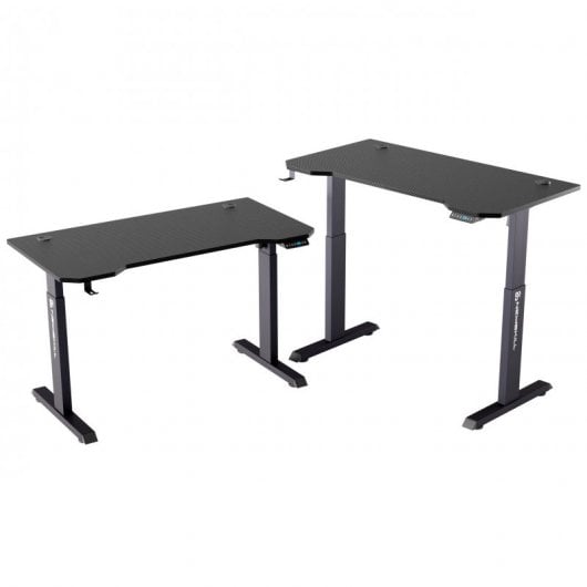 Newskill Belenor PRO Mesa Gaming Negra Ajustable en Altura 120x60Cm