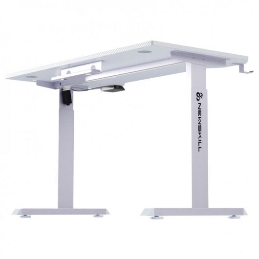 Newskill Belenor PRO Mesa Gaming Blanca Ajustable en Altura 120x60cm