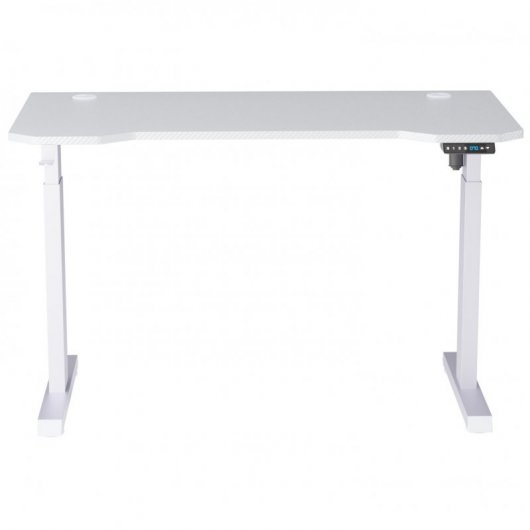 Newskill Belenor PRO Mesa Gaming Blanca Ajustable en Altura 120x60cm