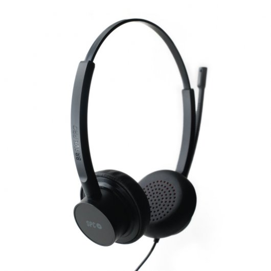 SPC Brave Pro Auriculares Profesionales con Cancelación de Ruido USB-C Negros