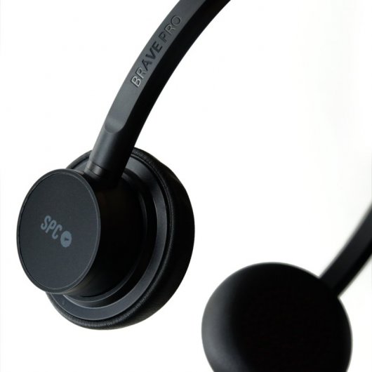 SPC Brave Pro Auriculares Profesionales con Cancelación de Ruido USB-C Negros