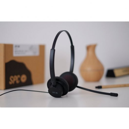 SPC Brave Pro Auriculares Profesionales con Cancelación de Ruido USB-C Negros