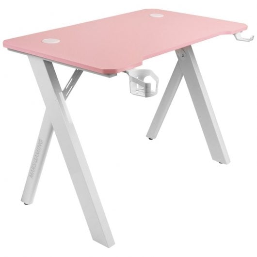 Mars Gaming MGD100RGB Mesa Gaming Rosa