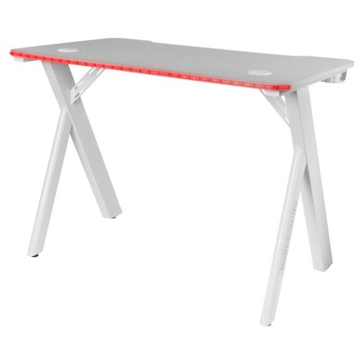 Mars Gaming MGD100RGB Mesa Gaming Blanca