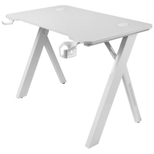 Mars Gaming MGD100RGB Mesa Gaming Blanca