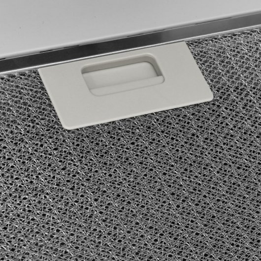VidaXL Campana Decorativa 60cm C Acero/Cristal Blanco