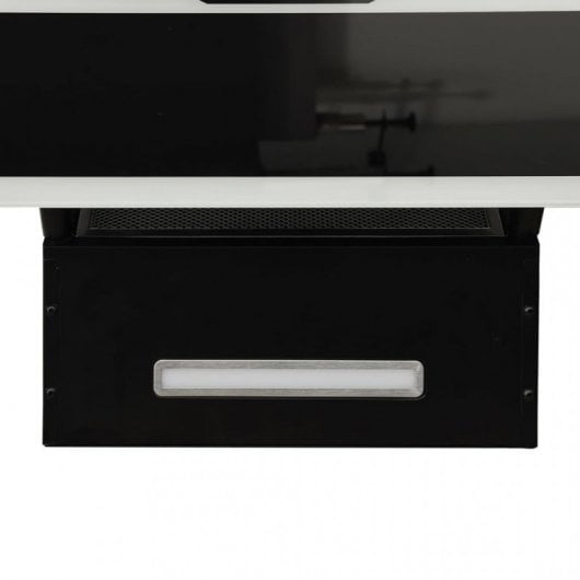 VidaXL Cloche Décorative 60cm C Acier/Verre Noir