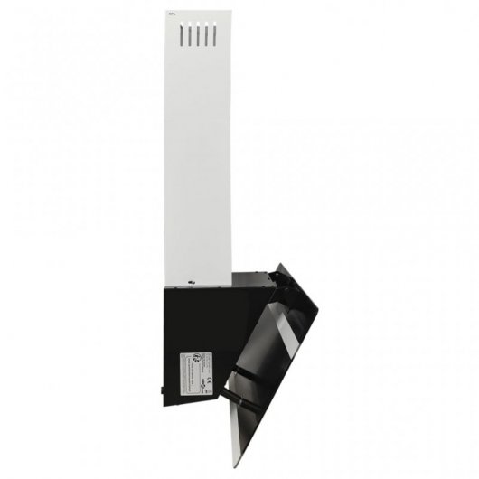 VidaXL Cloche Décorative 90cm C Acier/Verre Noir