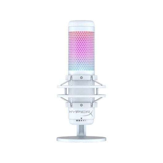 HyperX Quadcast S Micrófono RGB Condensador USB Autónomo Blanco