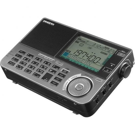 Sangean ATS-909X2 Rádio Multibanda Cinzento