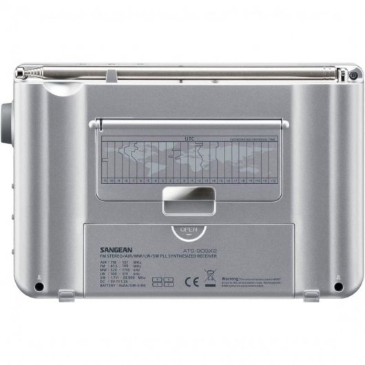 Sangean ATS-909X2 Radio Multibanda Blanca