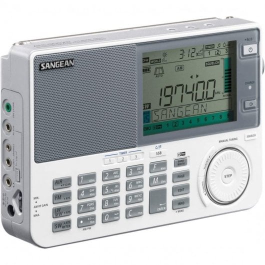 Sangean ATS-909X2 Radio Multibanda Blanca