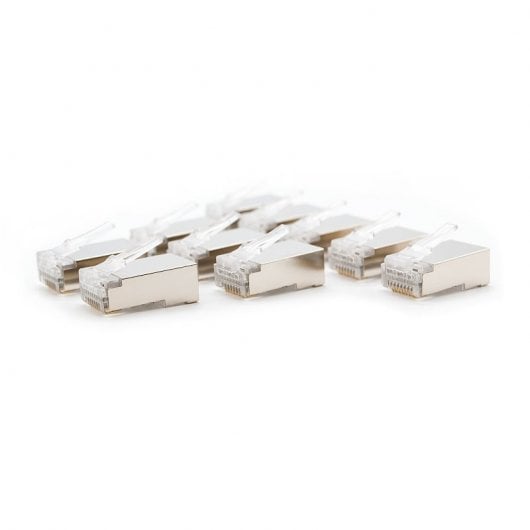 Nanocable RJ45-Stecker 8 Drähte FTP Cat.5e Packung mit 10 Einheiten