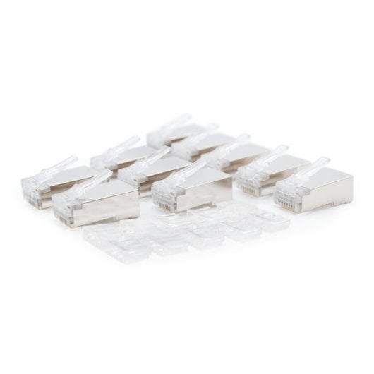 Nanokabel RJ45-Stecker 8 Drähte FTP Cat.6 Pack 10 Einheiten