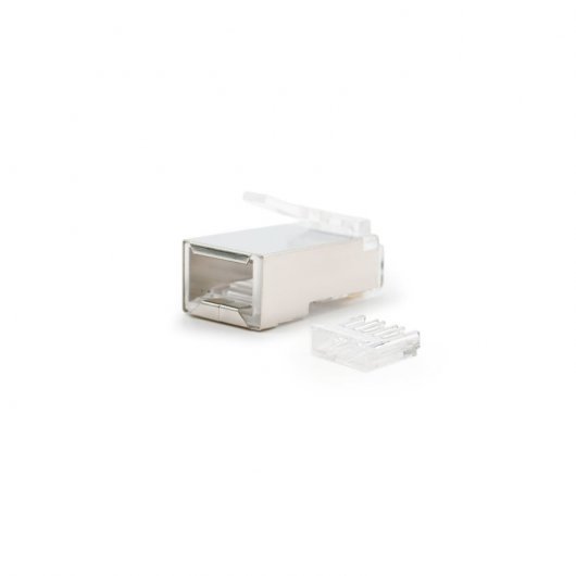 Nanokabel RJ45-Stecker 8 Drähte FTP Cat.6 Pack 10 Einheiten