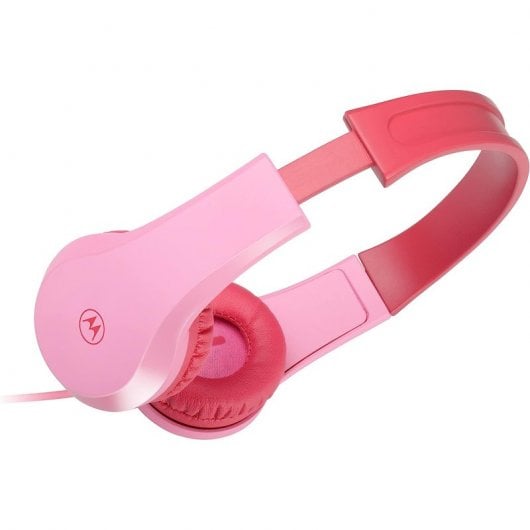 Cuffie per bambini Motorola Moto JR200 con cavo rosa