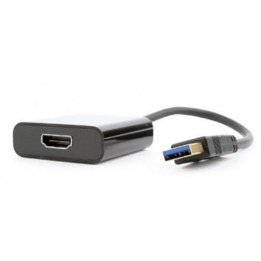 Gembird A-USB3-HDMI-02 Adaptador USB 3.0 para HDMI Macho/Fêmea Preto