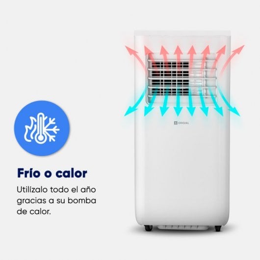 Origial AirFeel 3000W Aire Acondicionado Portátil con Bomba de Calor 3000 Frigorías