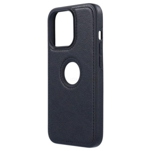 Funda Cuero Negra para iPhone 13 Pro