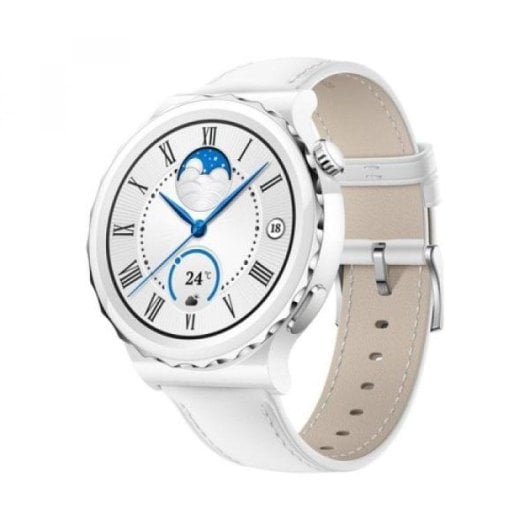 Huawei Watch GT 3 Pro Bluetooth GPS 43mm AMOLED Blanc M Étanche 5 ATM SpO2 Pulsomètre