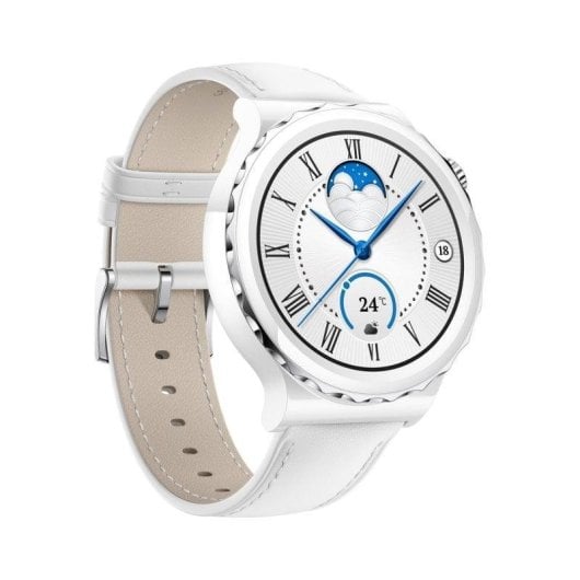 Huawei Watch GT 3 Pro Bluetooth GPS 43mm AMOLED Blanc M Étanche 5 ATM SpO2 Pulsomètre