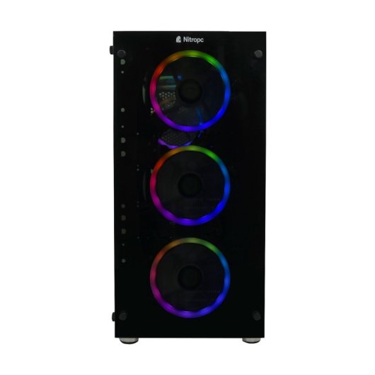 Nitropc Pack Diamond Plus AMD Ryzen 5 7600X/32GB/2TB SSD/RTX 4060Ti 8GB + Monitor 27"