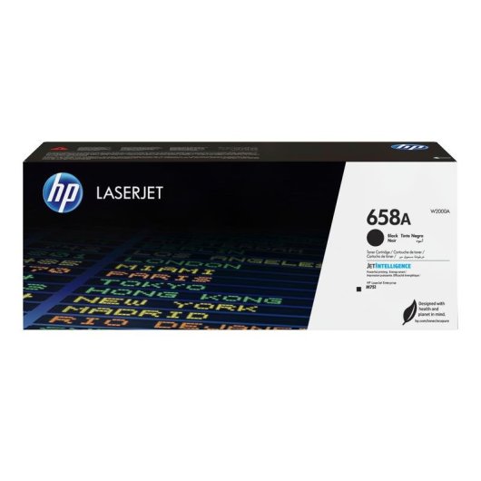 Cartucho Toner Original HP 658A LaserJet Preto