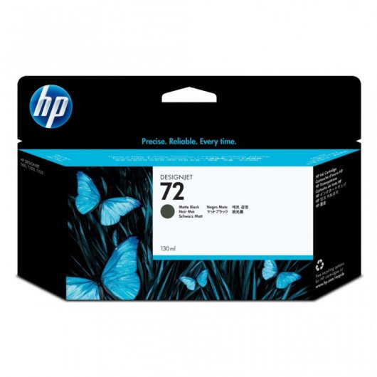 Cartucho de Tinta Original HP 72 Negro Mate