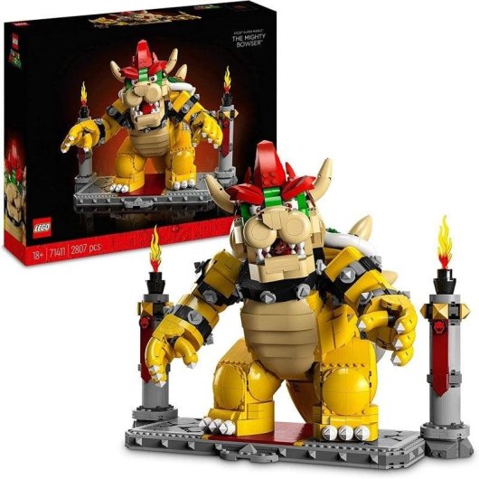 LEGO Super Mario O Poderoso Bowser 71411 2807 peças