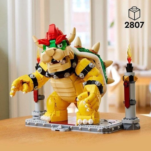 LEGO Super Mario O Poderoso Bowser 71411 2807 peças