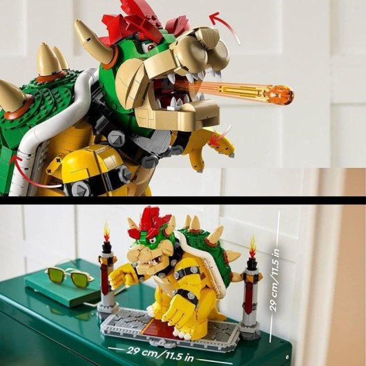 LEGO Super Mario O Poderoso Bowser 71411 2807 peças