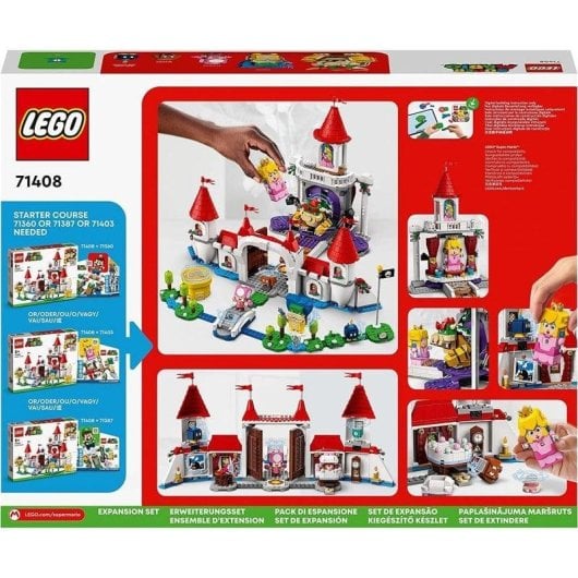 LEGO Super Mario Peach Schloss Erweiterungsset 71408 1216 Stück