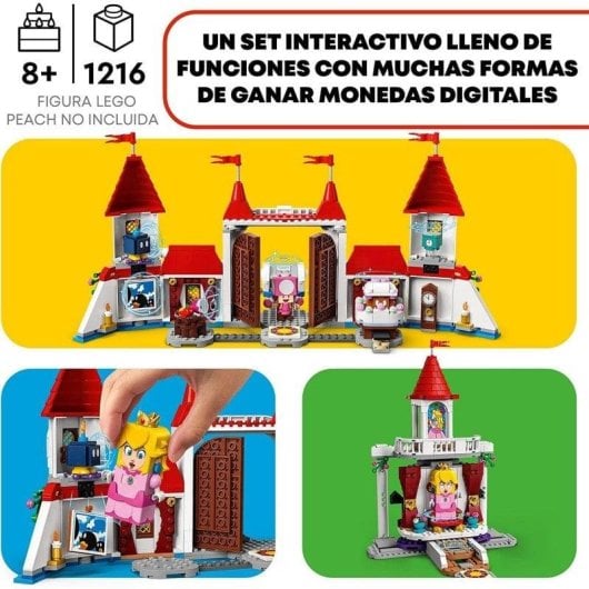LEGO Super Mario Peach Schloss Erweiterungsset 71408 1216 Stück