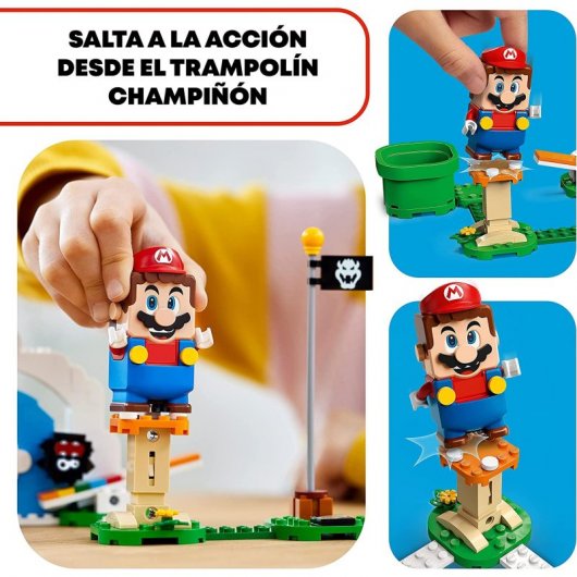 Lego Super Mario Set de Expansión: Trampolines de los Fuzzies