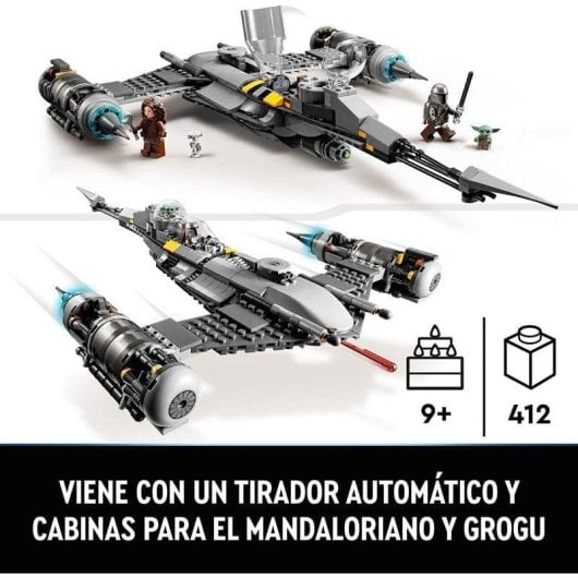 LEGO Star Wars Mandalorian N-1 Starfighter 75325 412 Teile