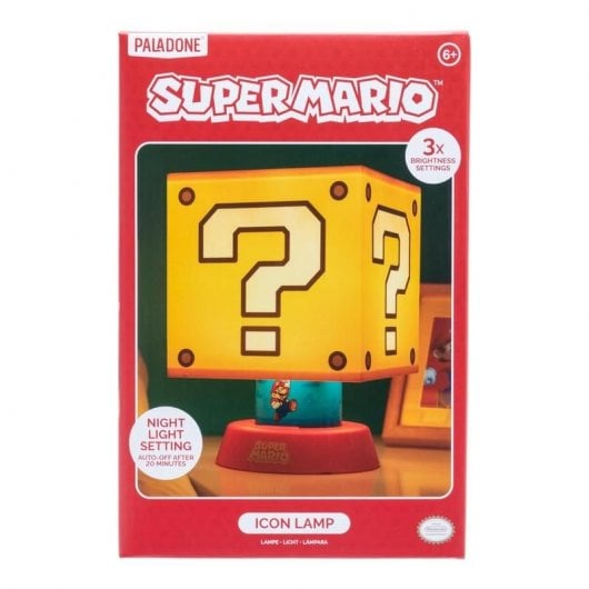 Lampara Icon Paladone Super Mario Caja Sorpresa