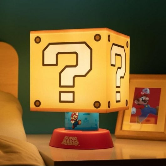 Lampara Icon Paladone Super Mario Caja Sorpresa