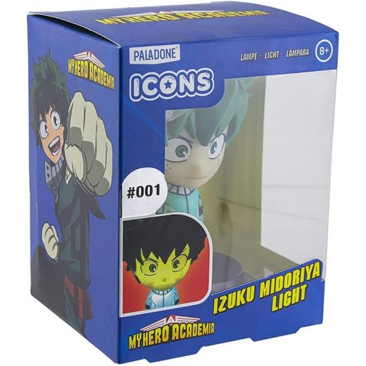 Lampe Icônes Paladone Izuku Midoriya My Hero Academia
