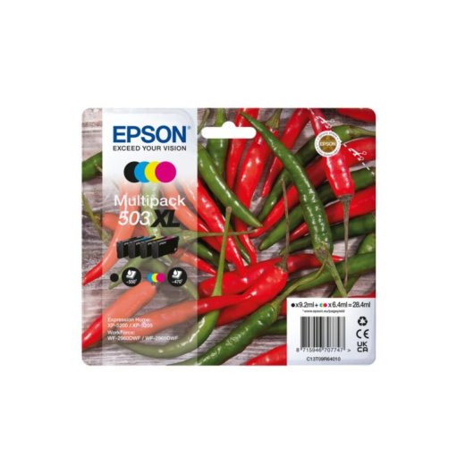Cartuchos de Tinta Original Epson 503XL MultiPack Negro/Cian/Magenta/Amarillo