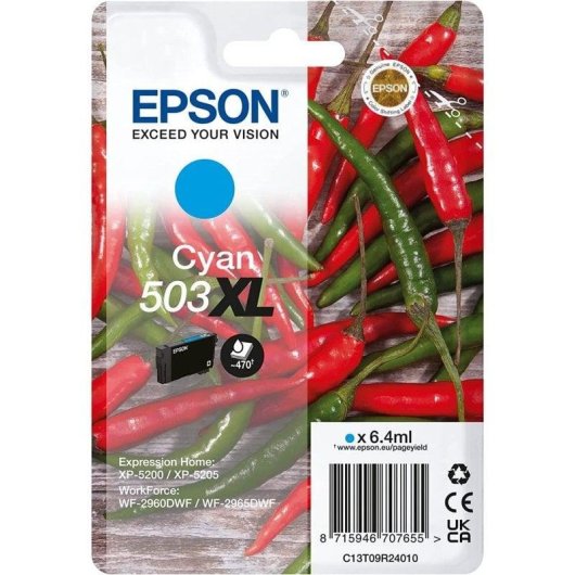 Cartouche d'encre Epson 503XL Cyan