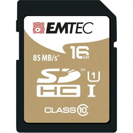 Emtec Elite Gold SDHC 16GB UHS-I U1 Clase 10