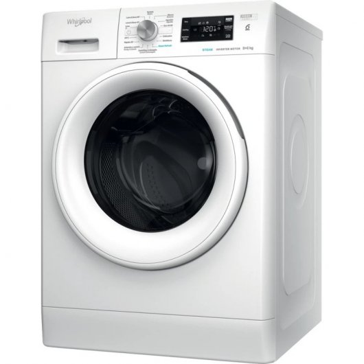 Whirlpool FFWDB 864349 WV SPT Máquina de Lavar e Secar Roupa 8Kg/6Kg D Branca