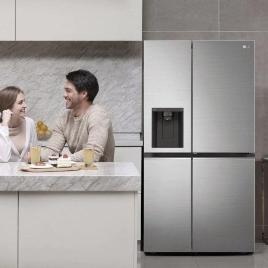 LG GSLV70PZTD Frigorífico Americano D Acero Inoxidable