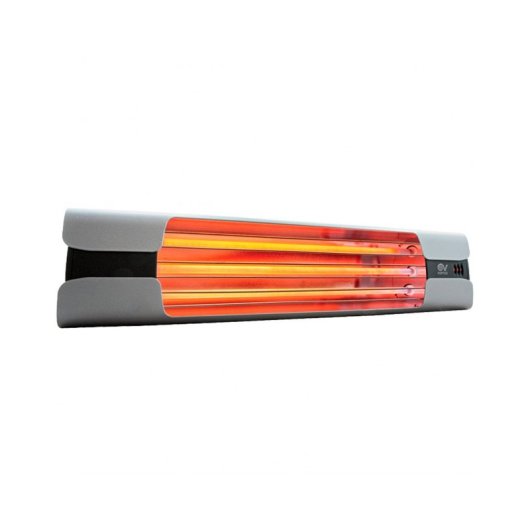 CasaFan Vortice Thermologika Design Calefactor de Cuarzo 1800W Gris Claro