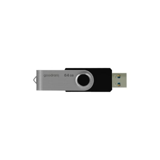 USB-Stick GoodRam UTS3 64GB USB 3.2 Gen1 Drehbar Schwarz Metall