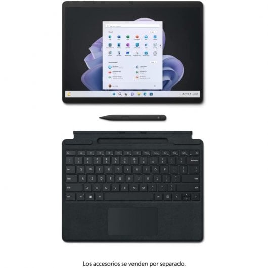 Microsoft Surface Pro 9 Grafito Intel Evo Core i5-1235U/8GB/256GB SSD/13" Táctil